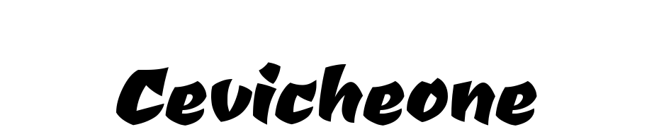 Ceviche One Font Download Free